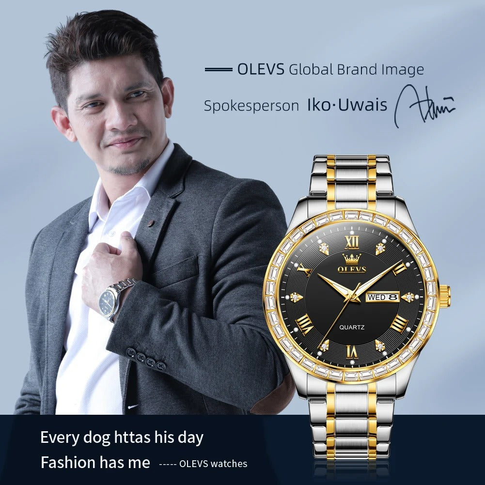 OLEVS Orologio Uomo – Stile Classico