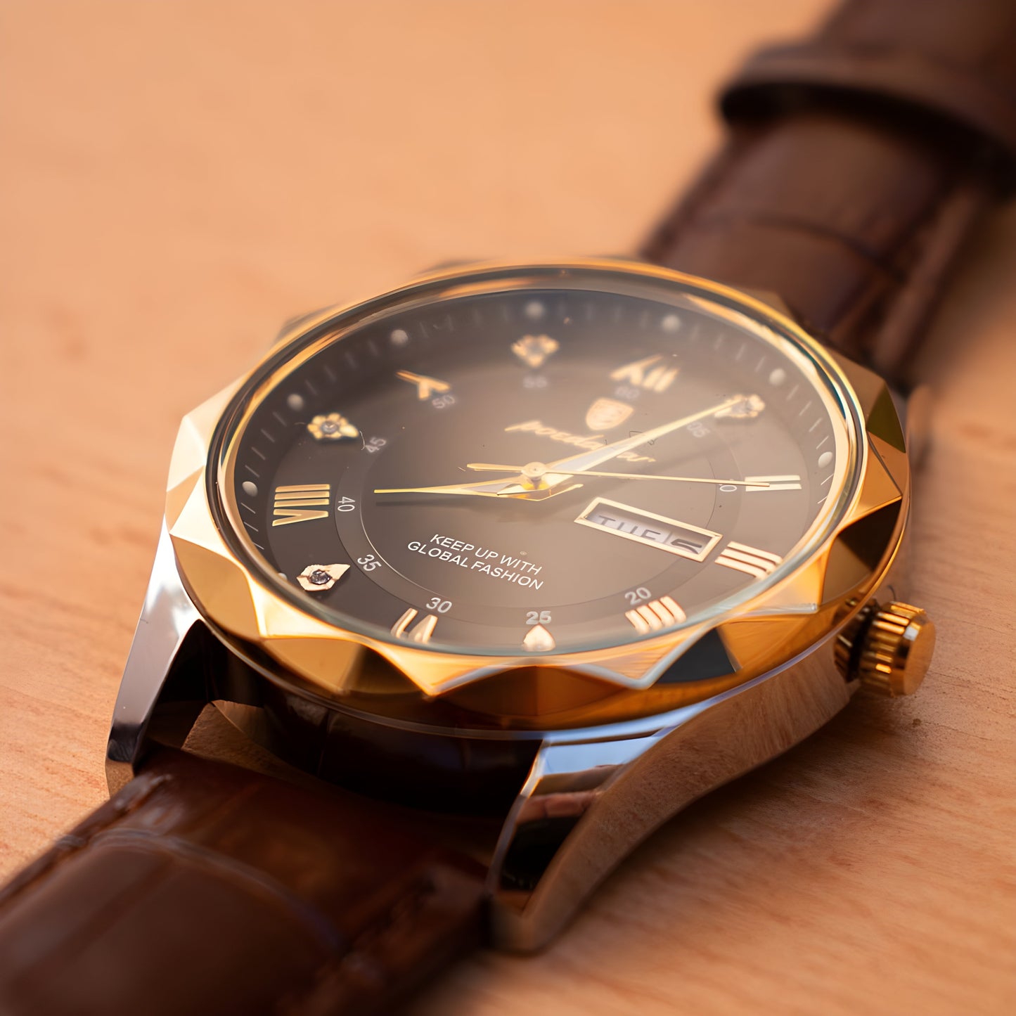 Orologio elegante per uomo.