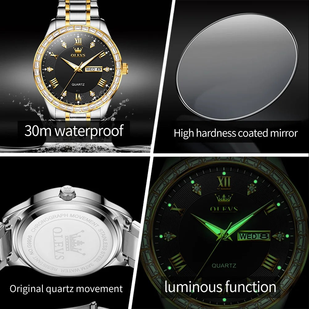 OLEVS Orologio Uomo – Stile Classico